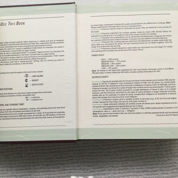 Microwave Cookbook Vintage1990 1st Edition Understand what Microwaving is About - Picture 3 of 9